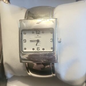 Silverstone cuff watch